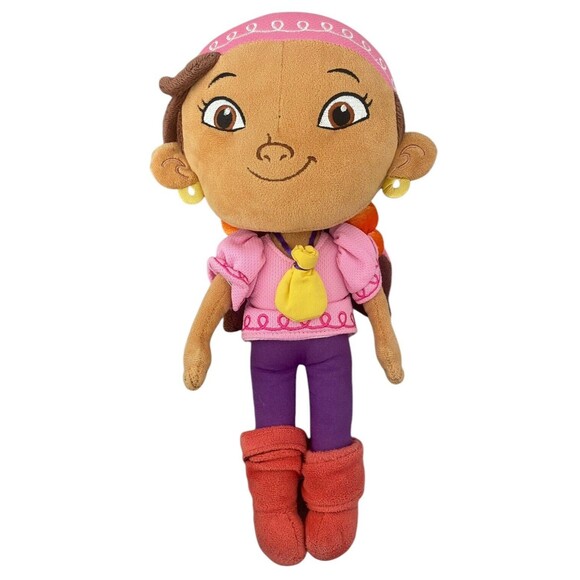 Disney Jake and the Neverland Pirates Izzy Doll 12" Tall Plush Toy - Picture 1 of 4